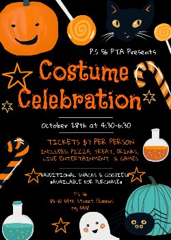 Costume Celebration Flyer